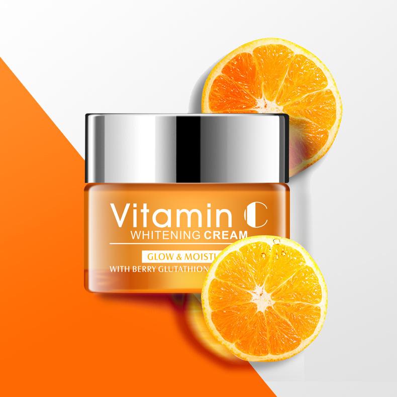 كريم فيتامين سي البرتقالي لتفتيح البشرة و علاج مشاكلها من vitamin c maroc